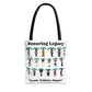 Tote Bag, Black History Figures, Honoring Legacy - African American History, Civil Rights Leader Tote, Inspirational Black Leaders Bag,