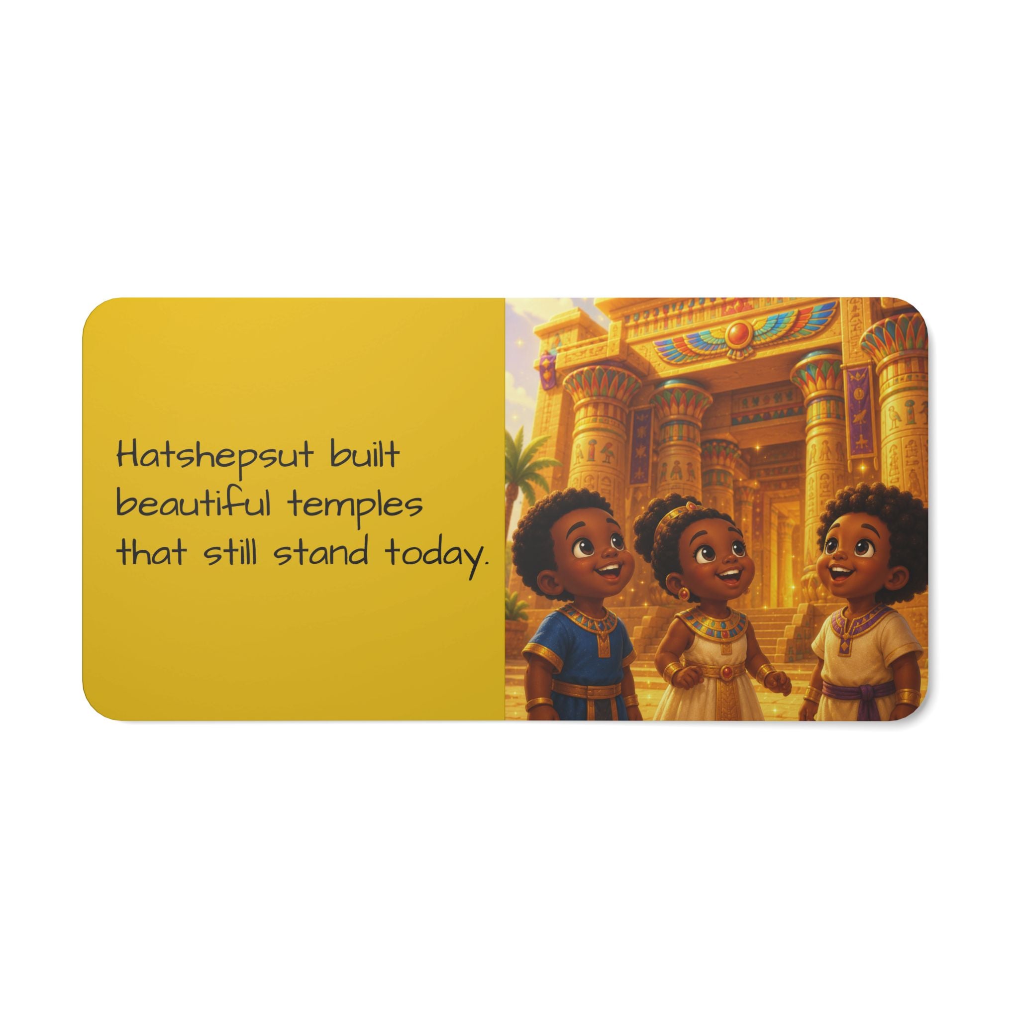 Board Book - "The World Loves: Queen Hatshepsut" Children's Illustrated Board Book