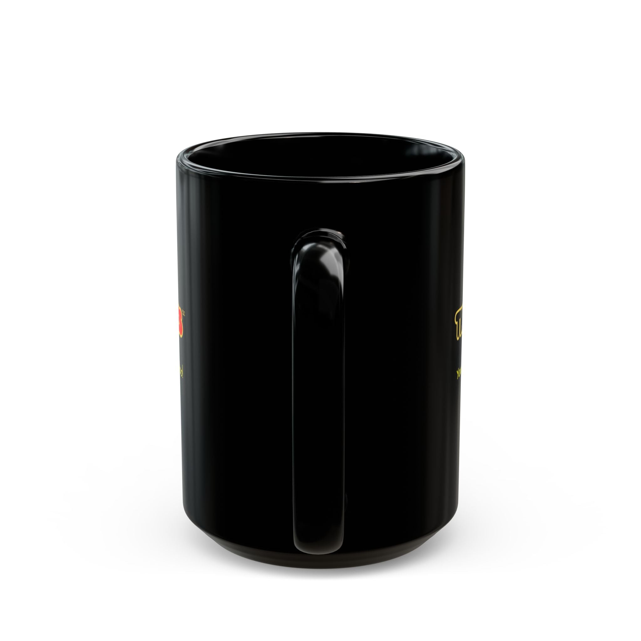 The World Loves™ You Can Make a Difference Too Mug | Black 11oz 15oz